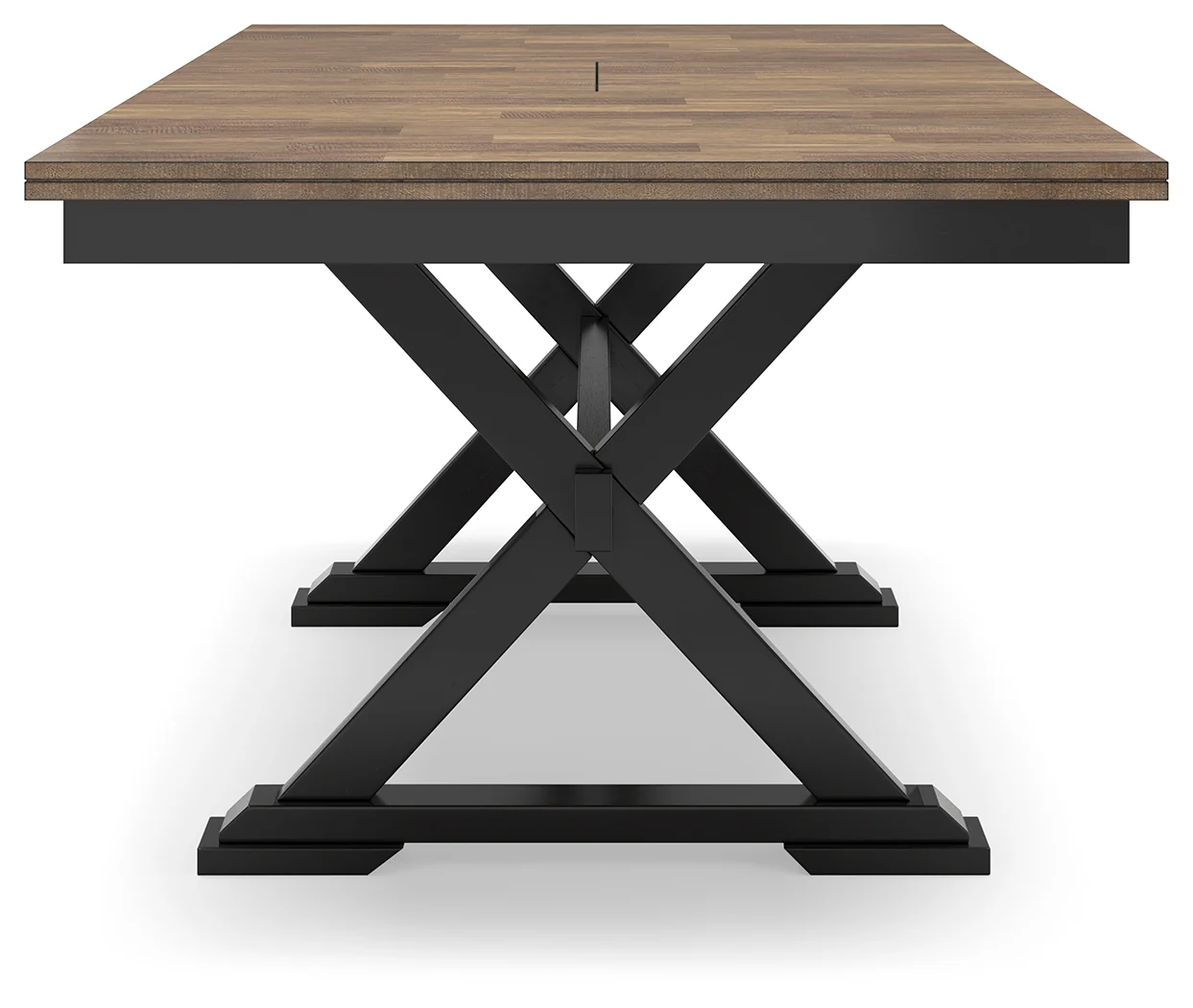 Wildenauer Brown/Black Dining Table, 2 Chairs and 2 Benches - Image 17