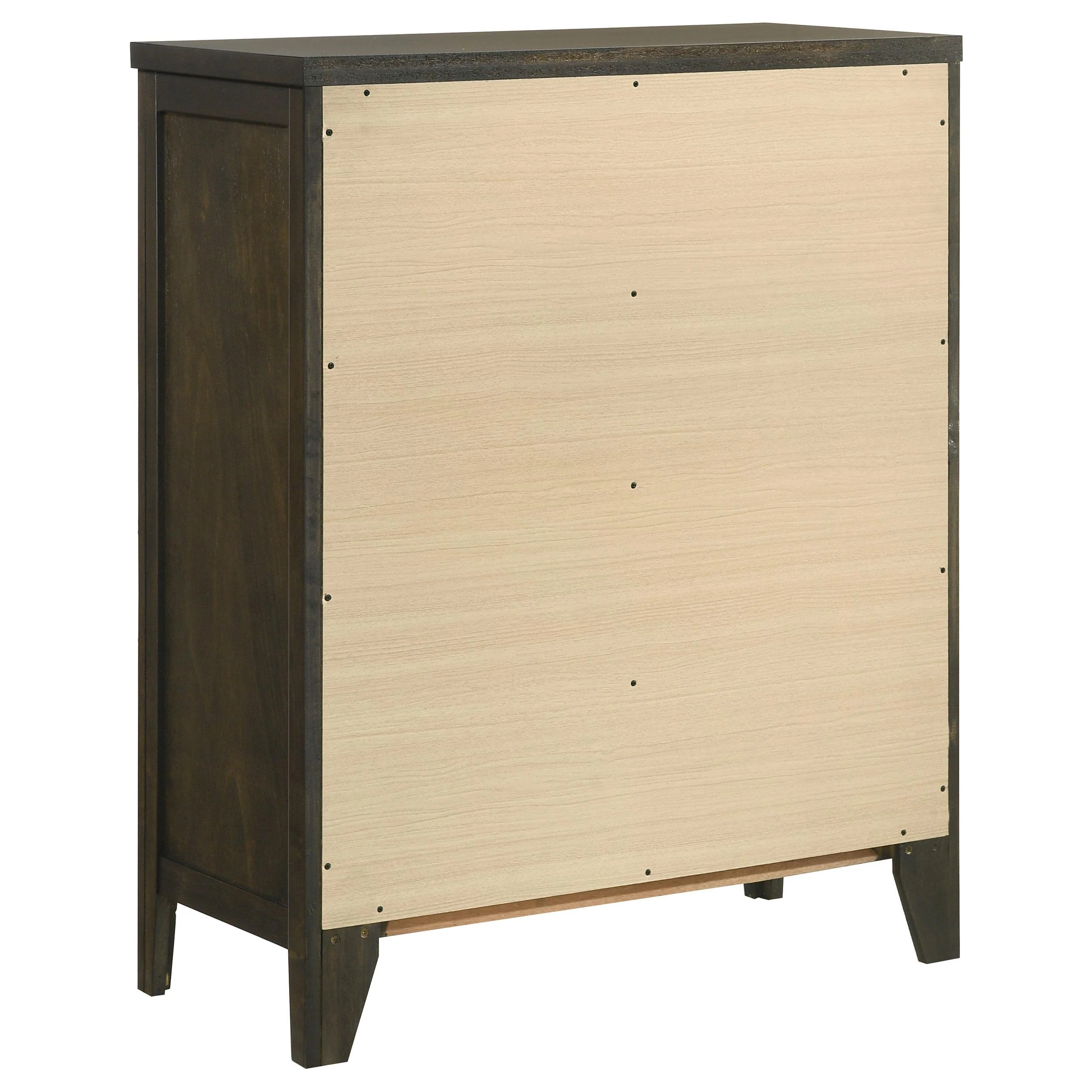 Wilkes Dark Cocoa 5-piece California King Bedroom Set - Image 12