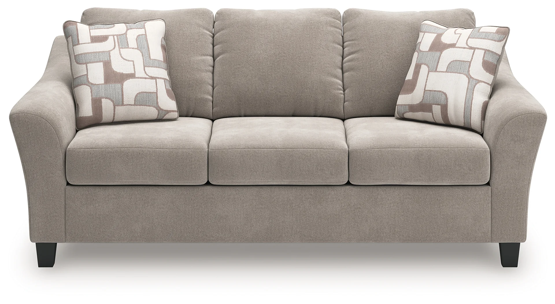 Willarae Taupe Queen Sofa Sleeper - Image 4