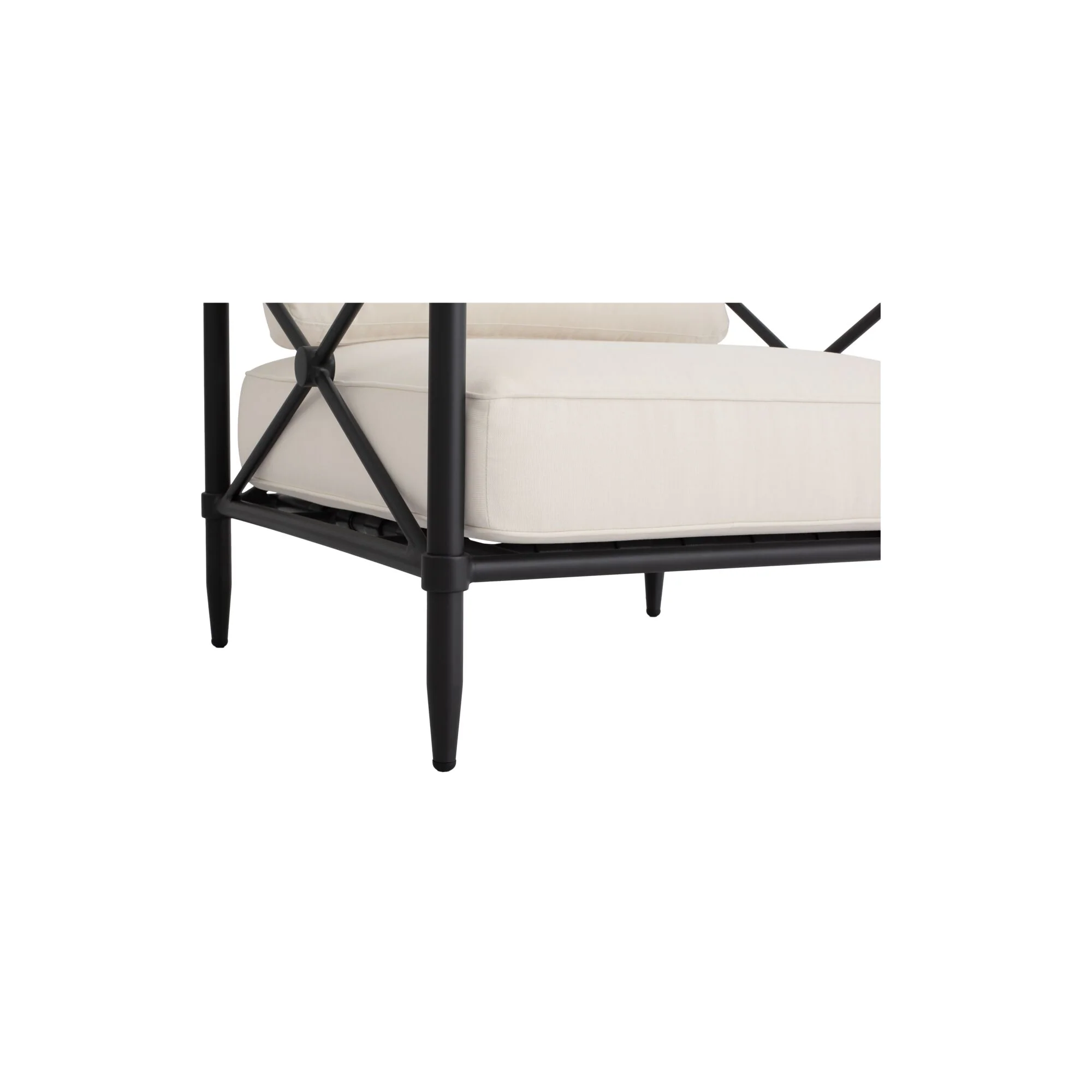 Willow Cream Outdoor Accent Chair - Image 6