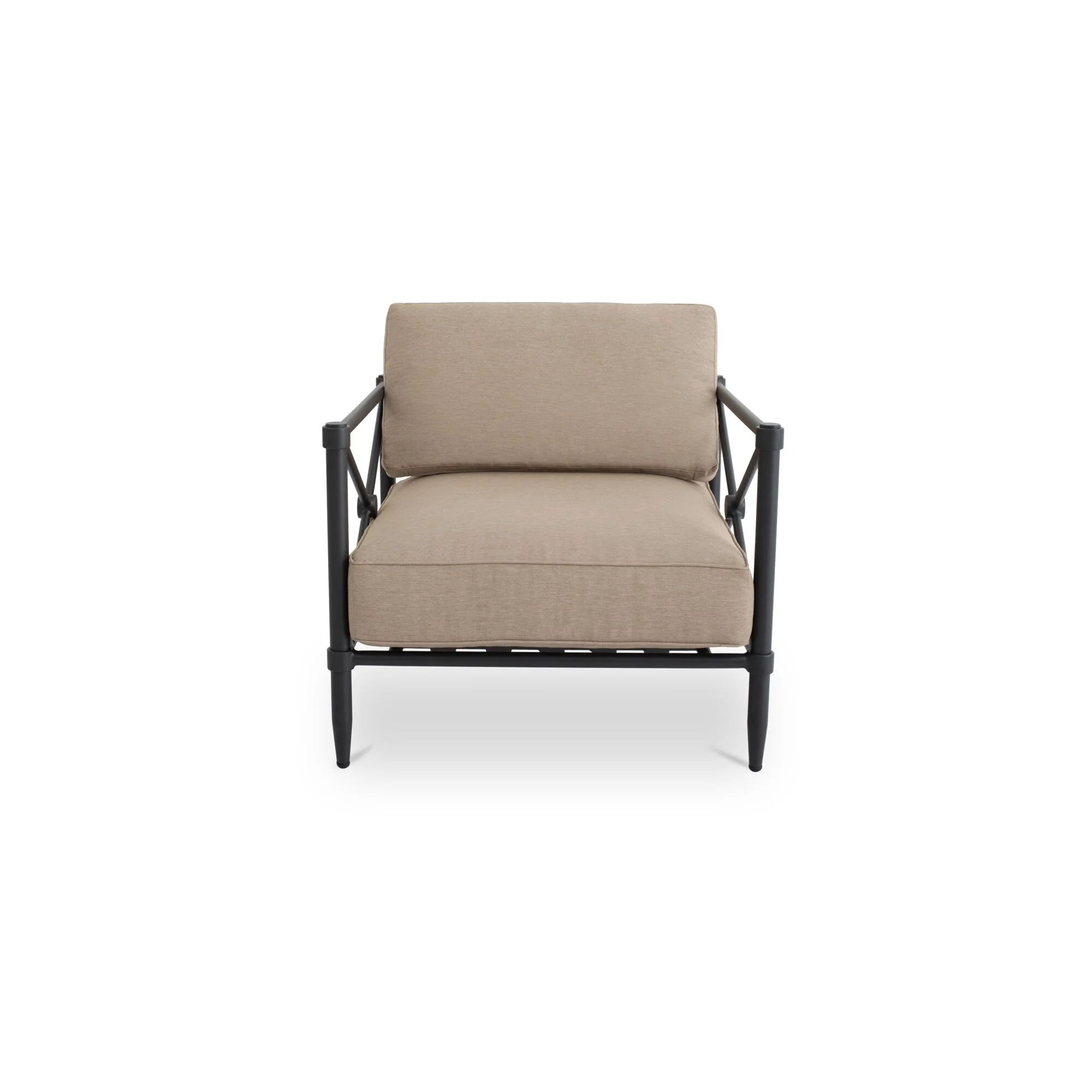 Willow Light Brown Outdoor Accent Chair - Image 2