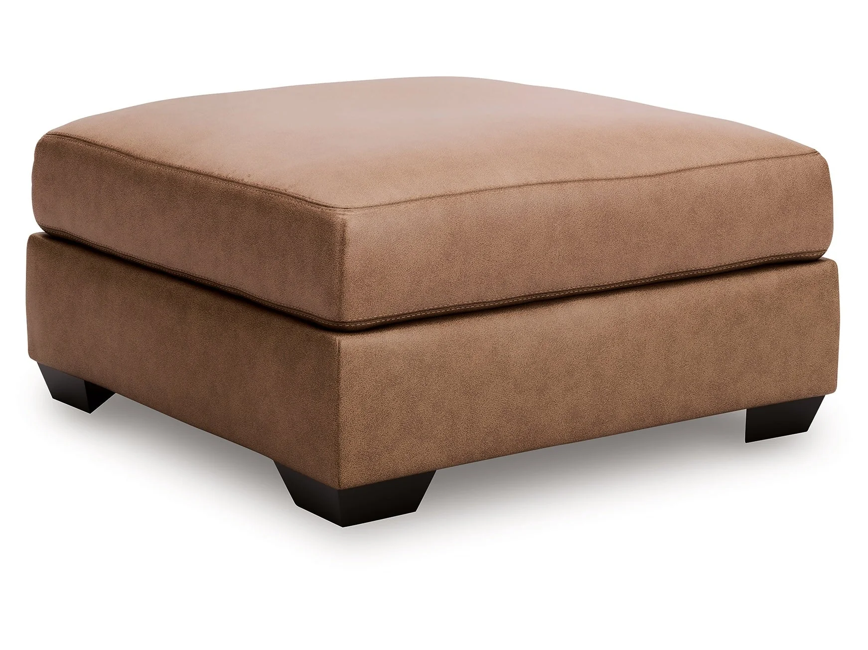 WillowBend Caramel Oversized Accent Ottoman (Online Special Price)