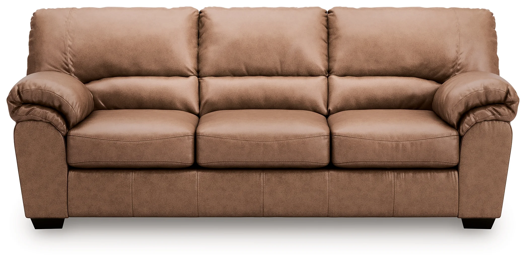 WillowBend Caramel Sofa and Loveseat - Image 8