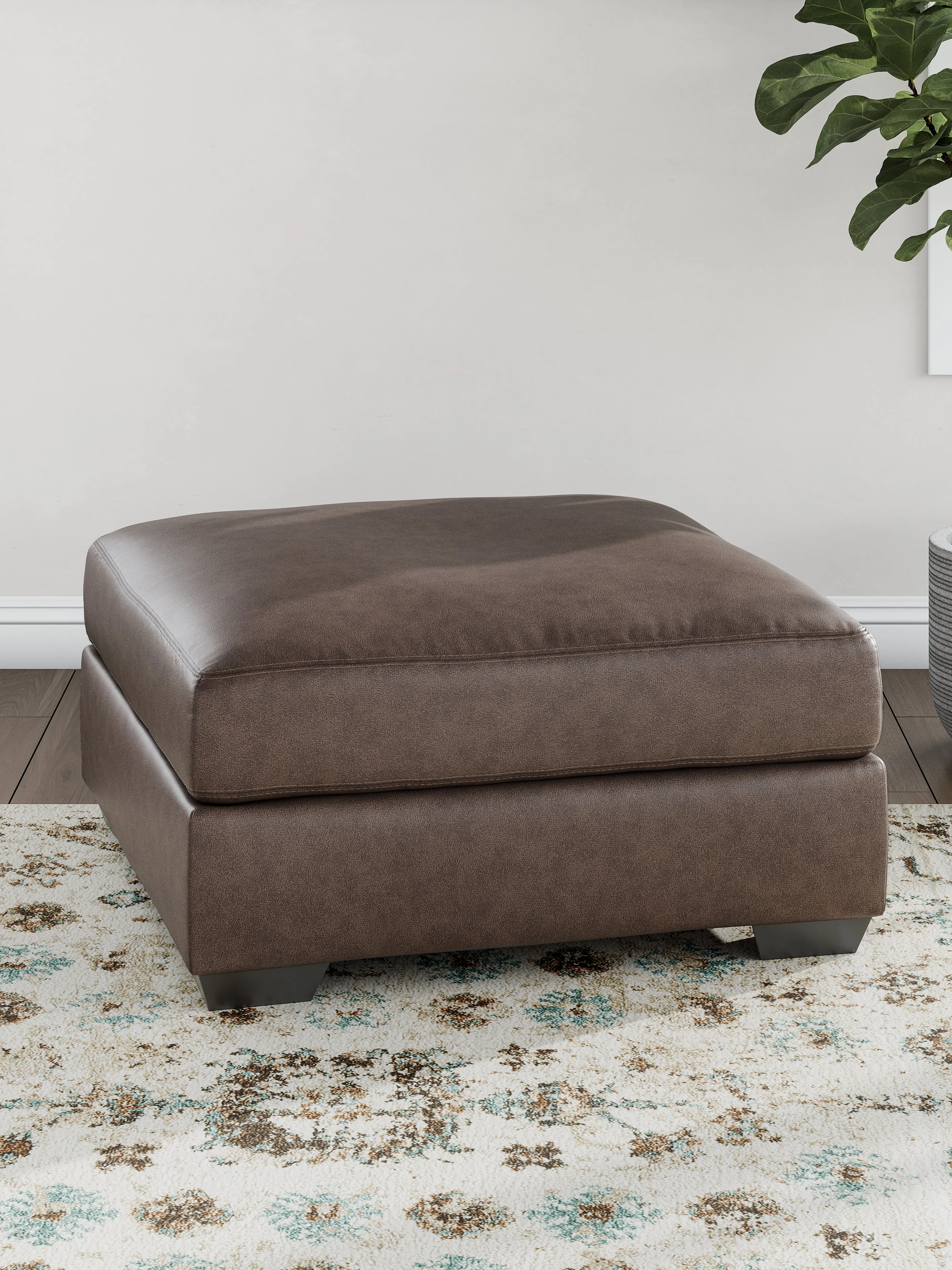 WillowBend Umber Oversized Accent Ottoman (Online Special Price) - Image 2