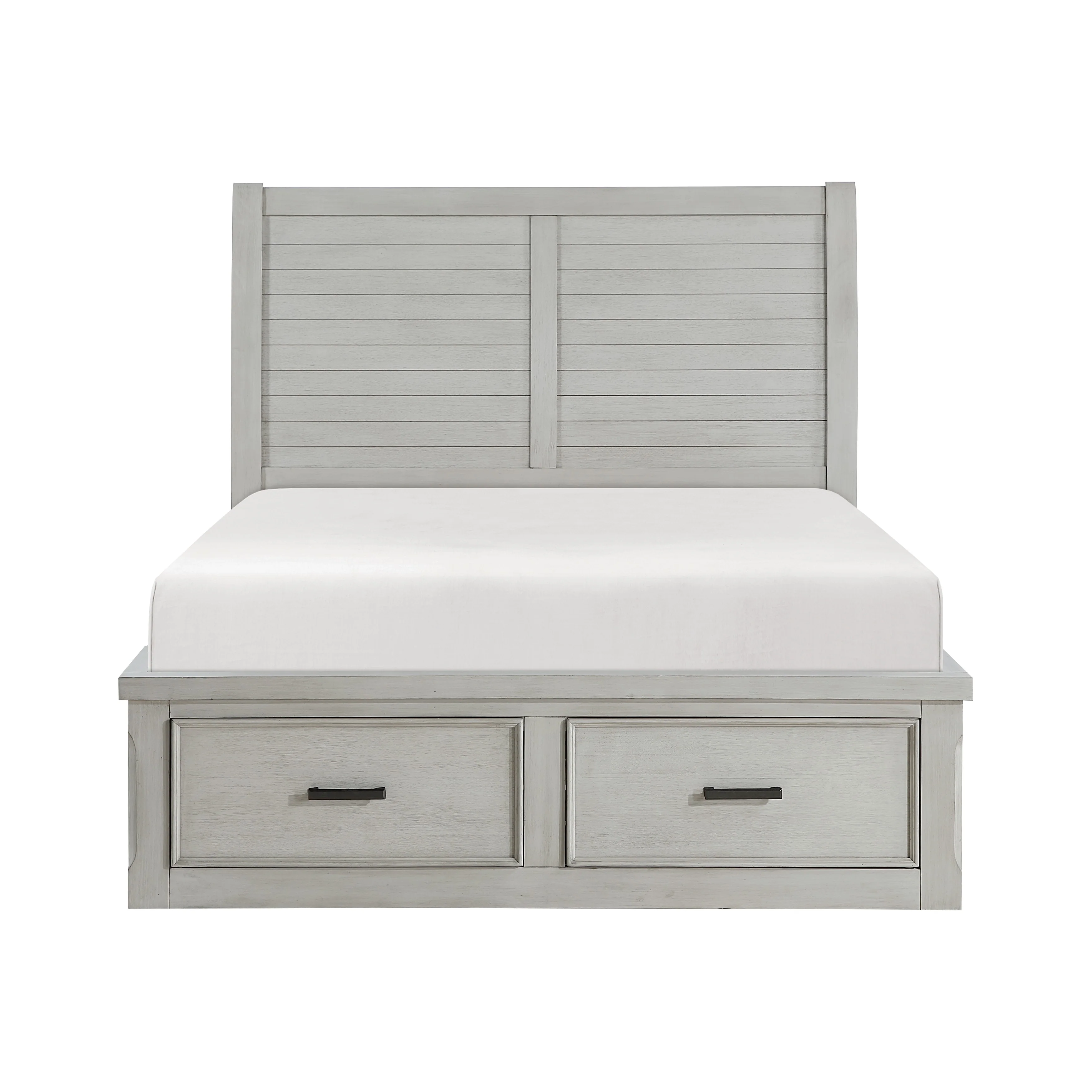 Willowbrook Light Gray 4-Piece Queen Bedroom Set - Image 2