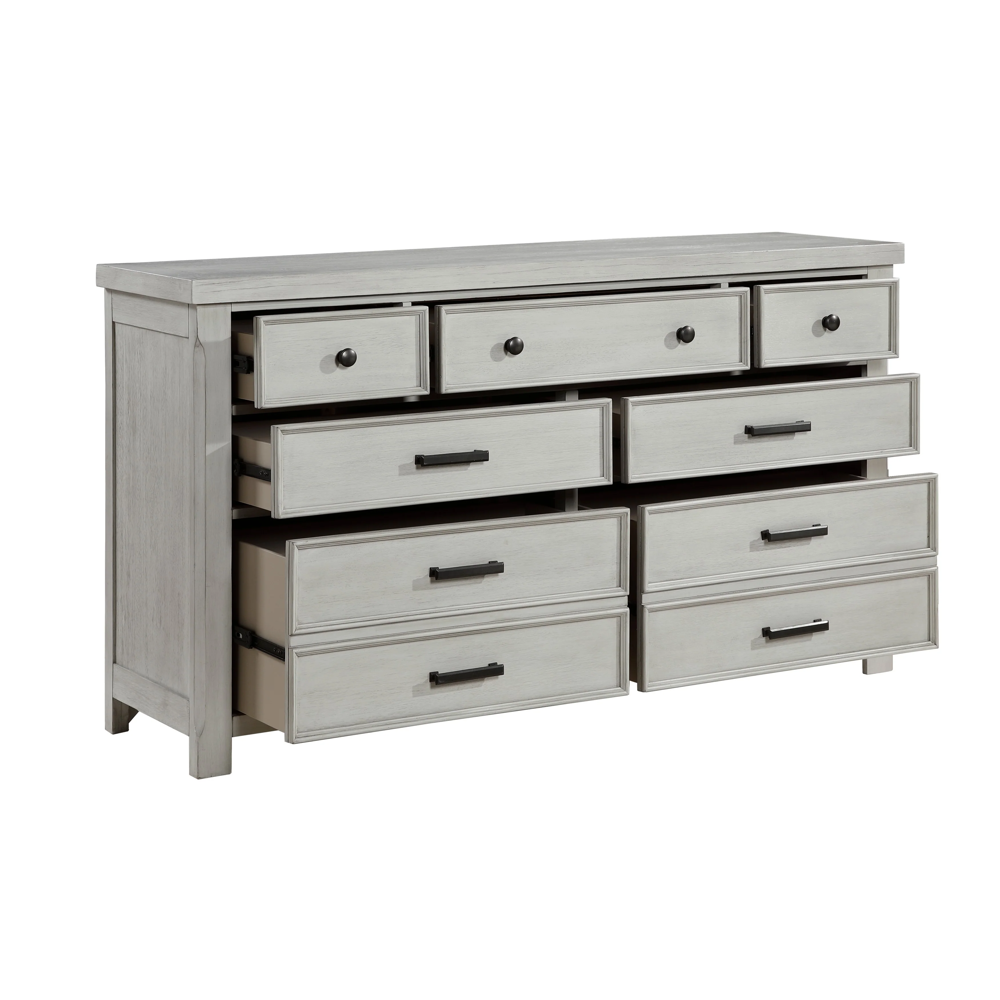 Willowbrook Light Gray 5-Piece Queen Bedroom Set - Image 11
