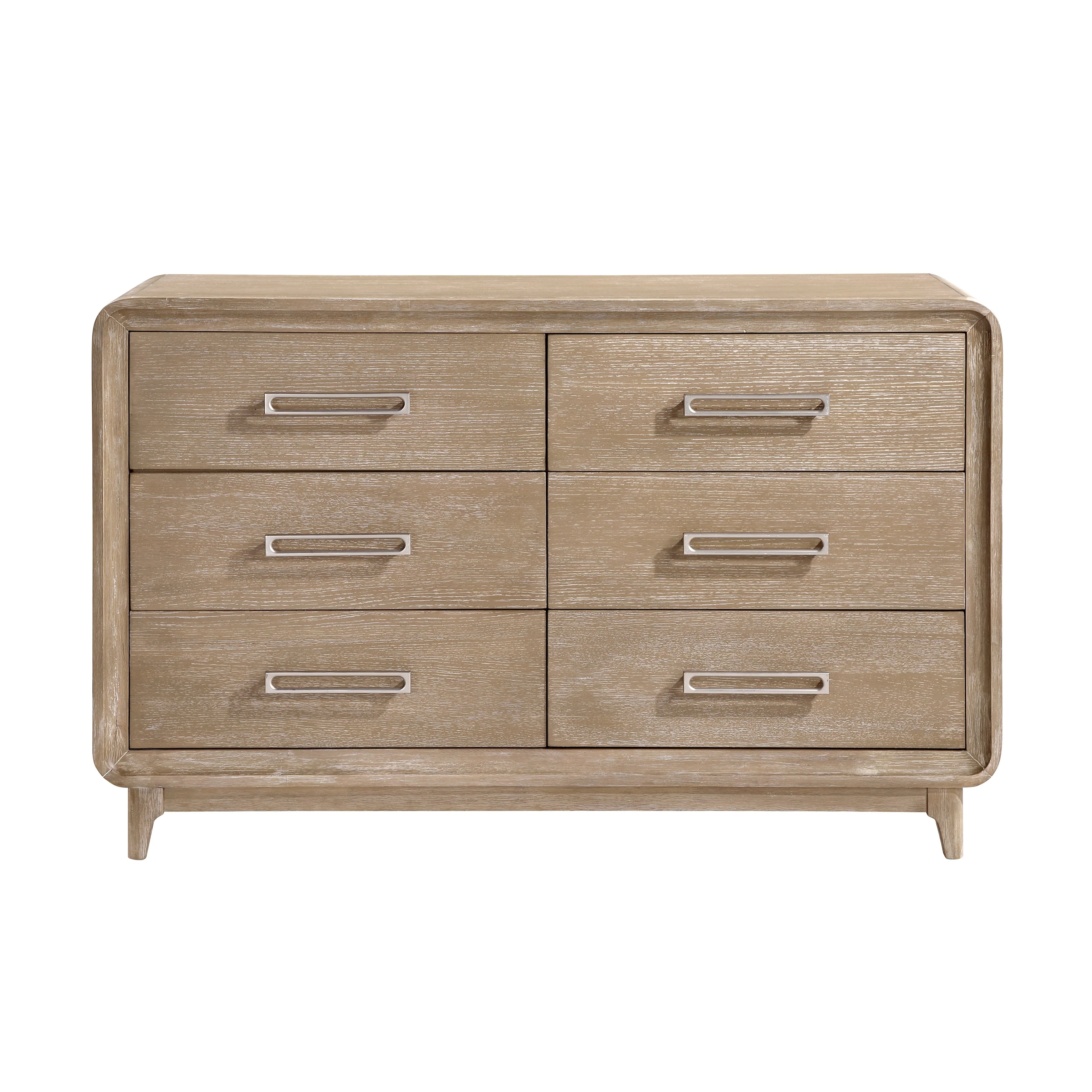 Wilshire Natural/Beige 5-Piece Queen Bedroom Set - Image 16