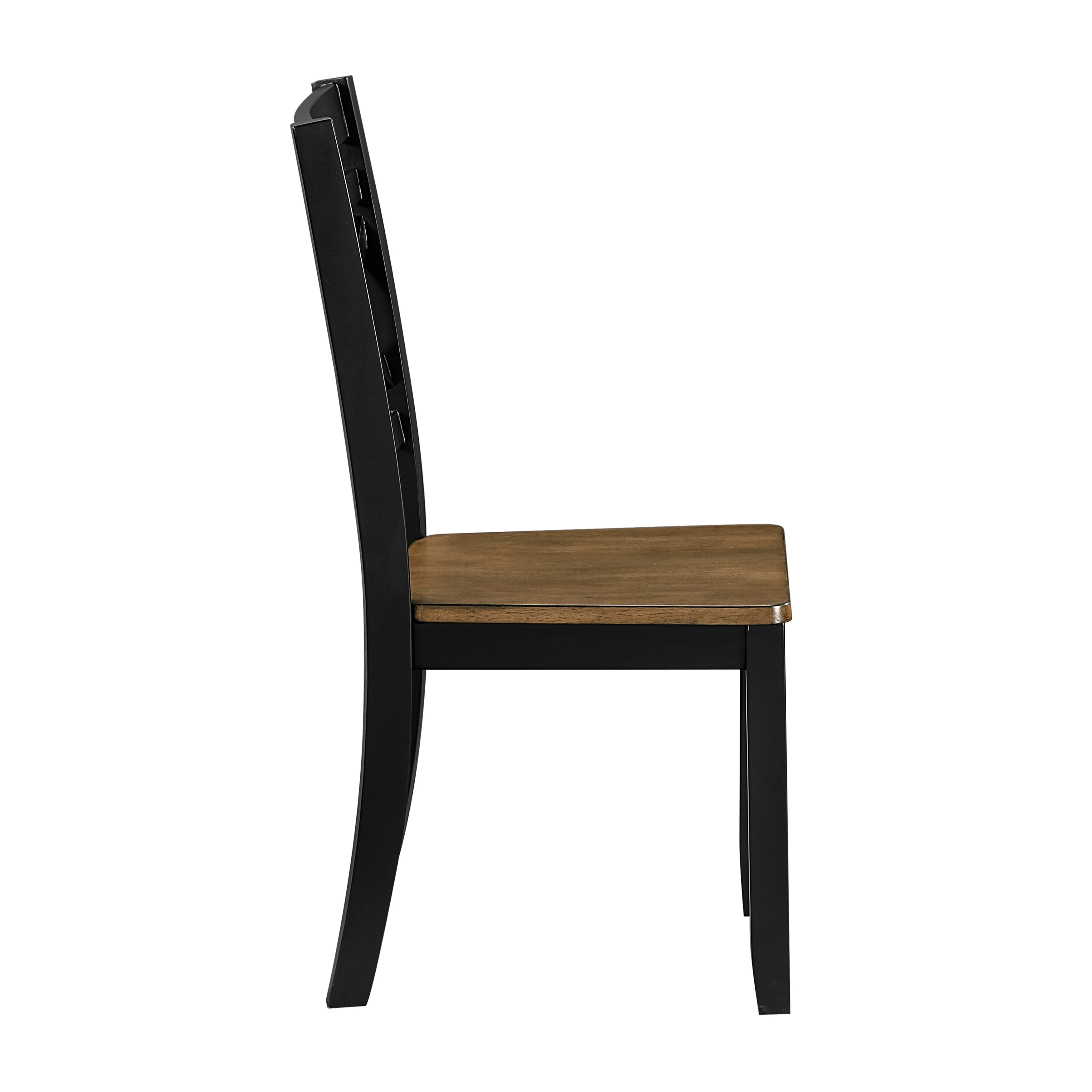 Winchester Brown/Black Side Chair (Set of 2) - Image 3
