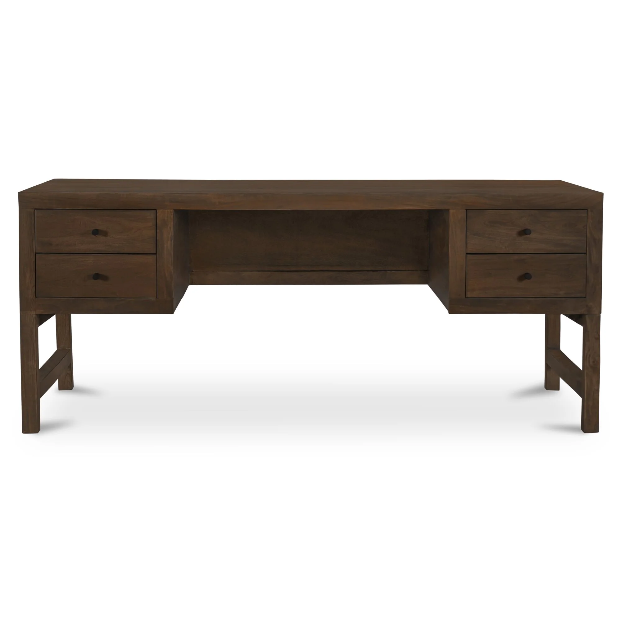 Windsor Dark Brown Desk - Image 2