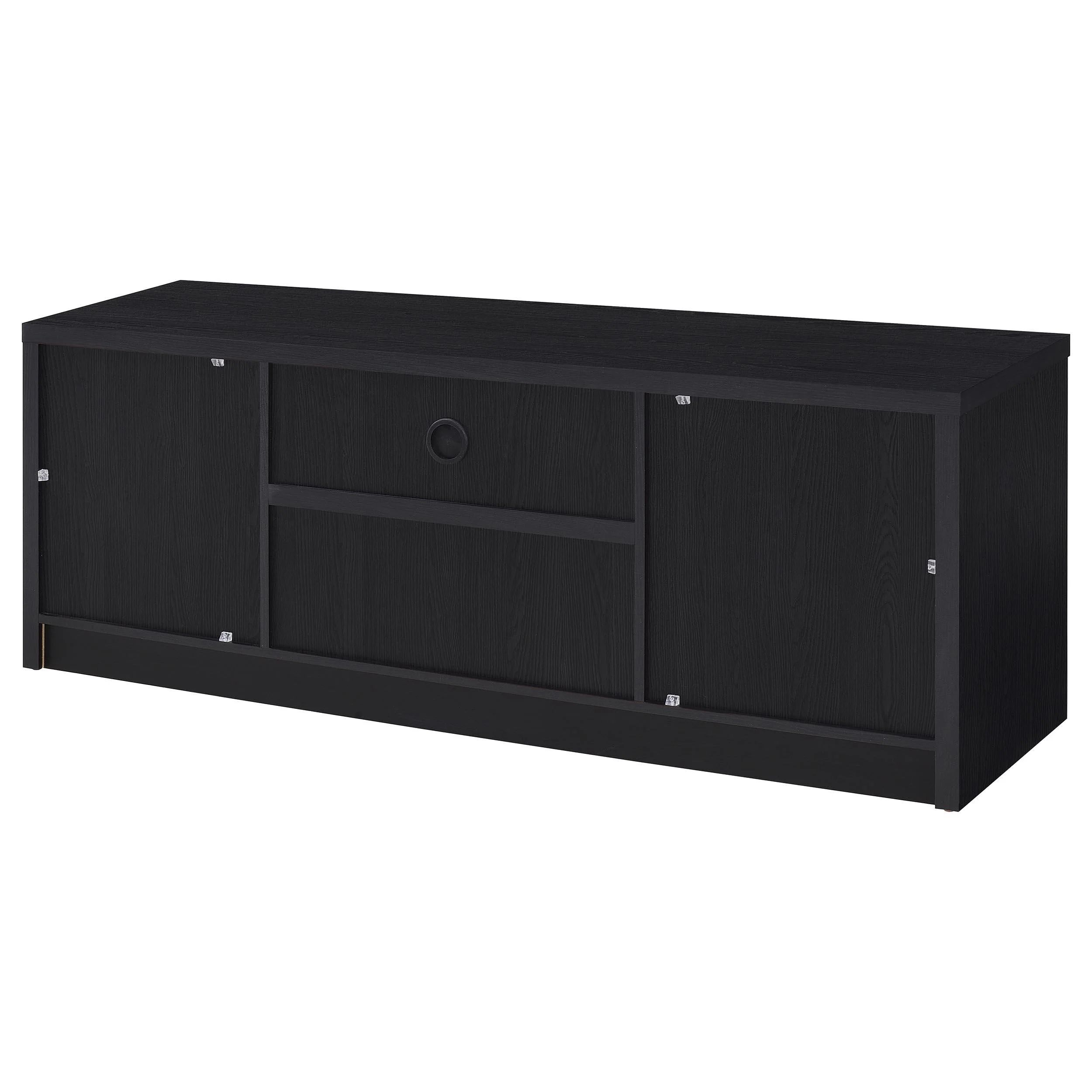 Winfield Black 60-inch 2-door TV Stand Media Console - Image 8