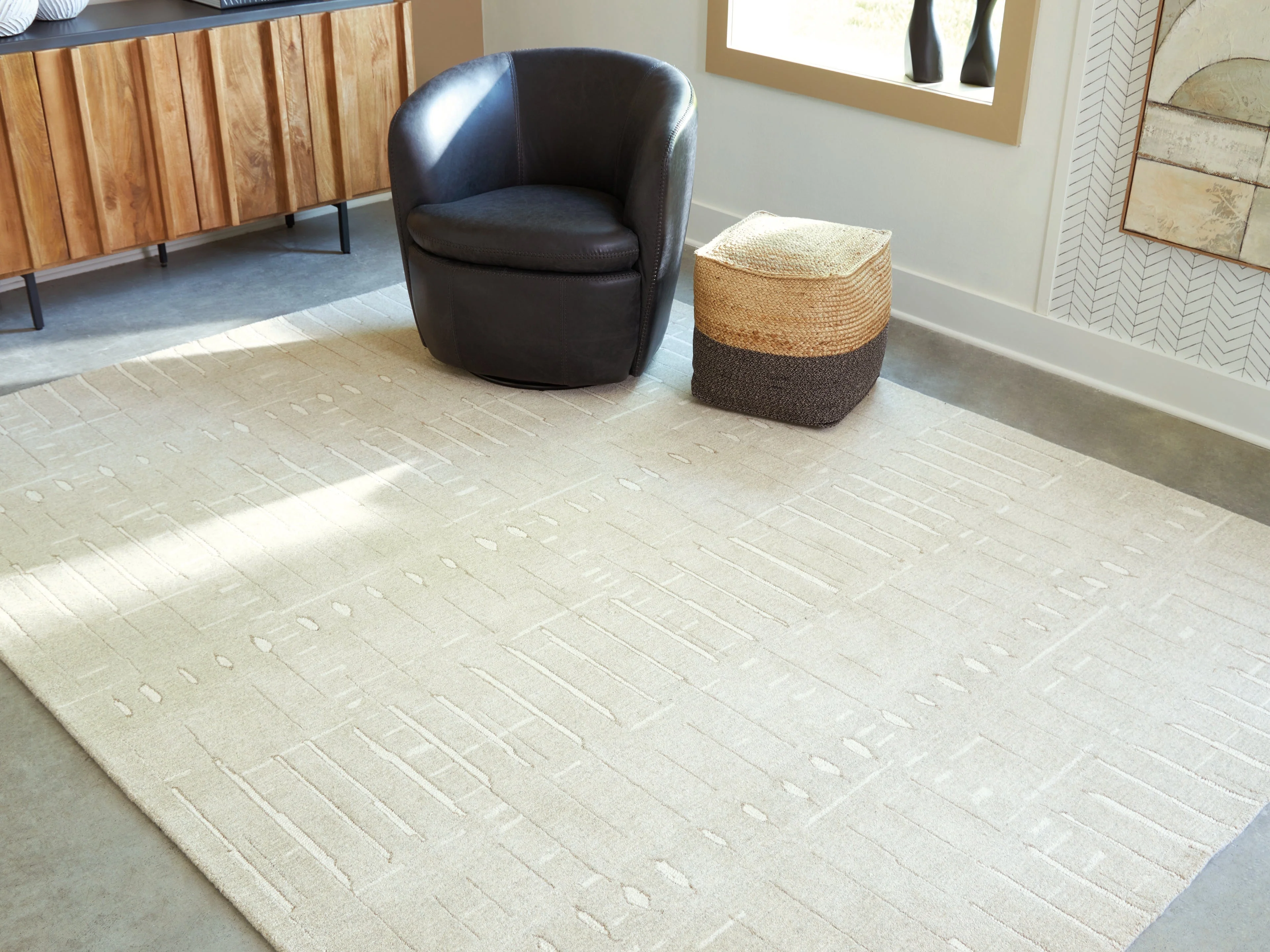 Wolbert Tan/Ivory Large Rug (Online Special Price) - Image 2