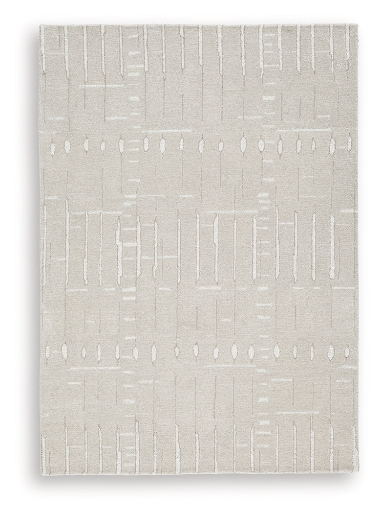 Wolbert Tan/Ivory Medium Rug - Image 2