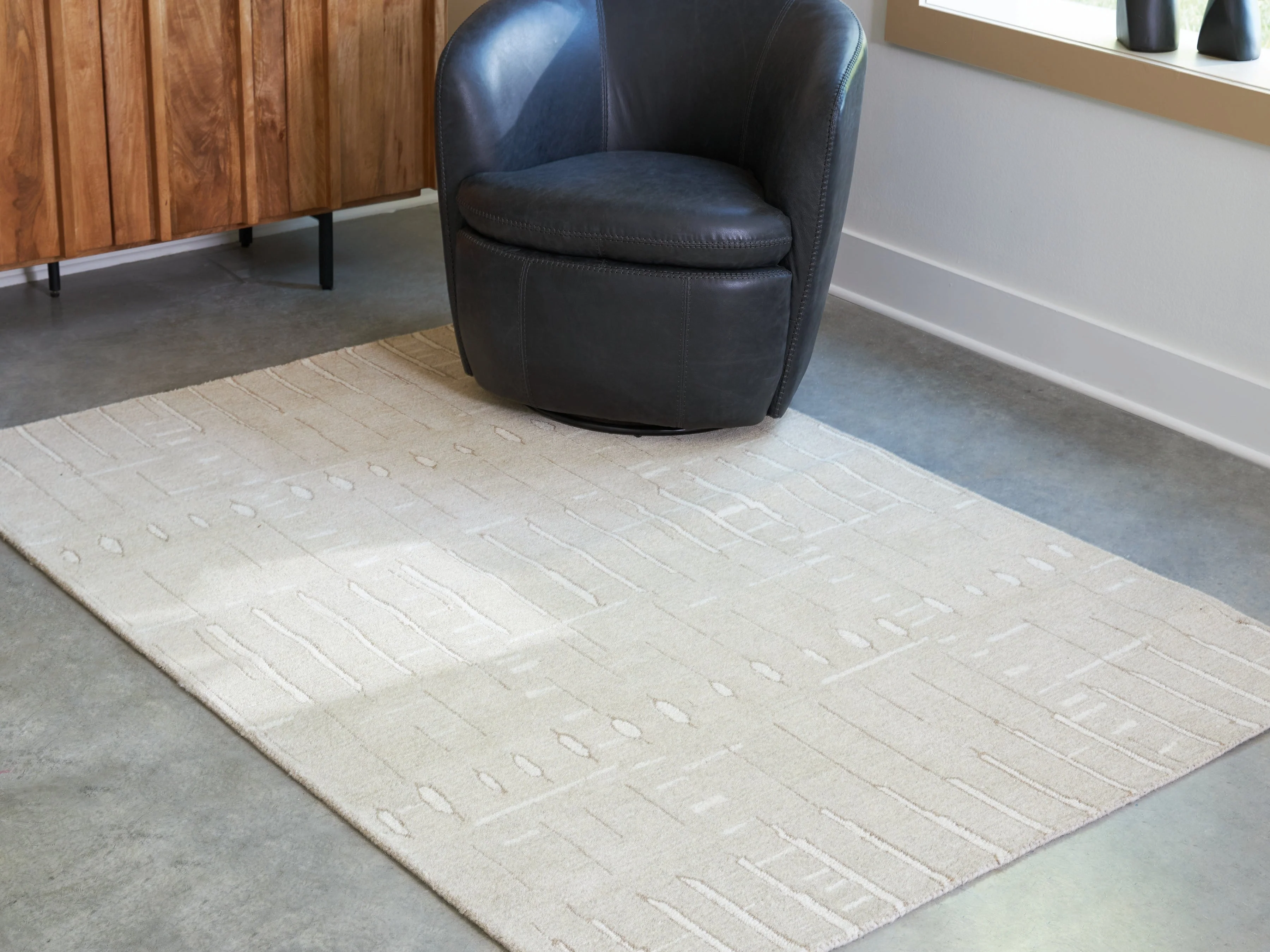 Wolbert Tan/Ivory Medium Rug (Online Special Price) - Image 2