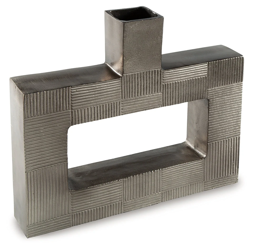 Wrengrove Antique Nickel Finish Vase (Online Special Price) - Image 3