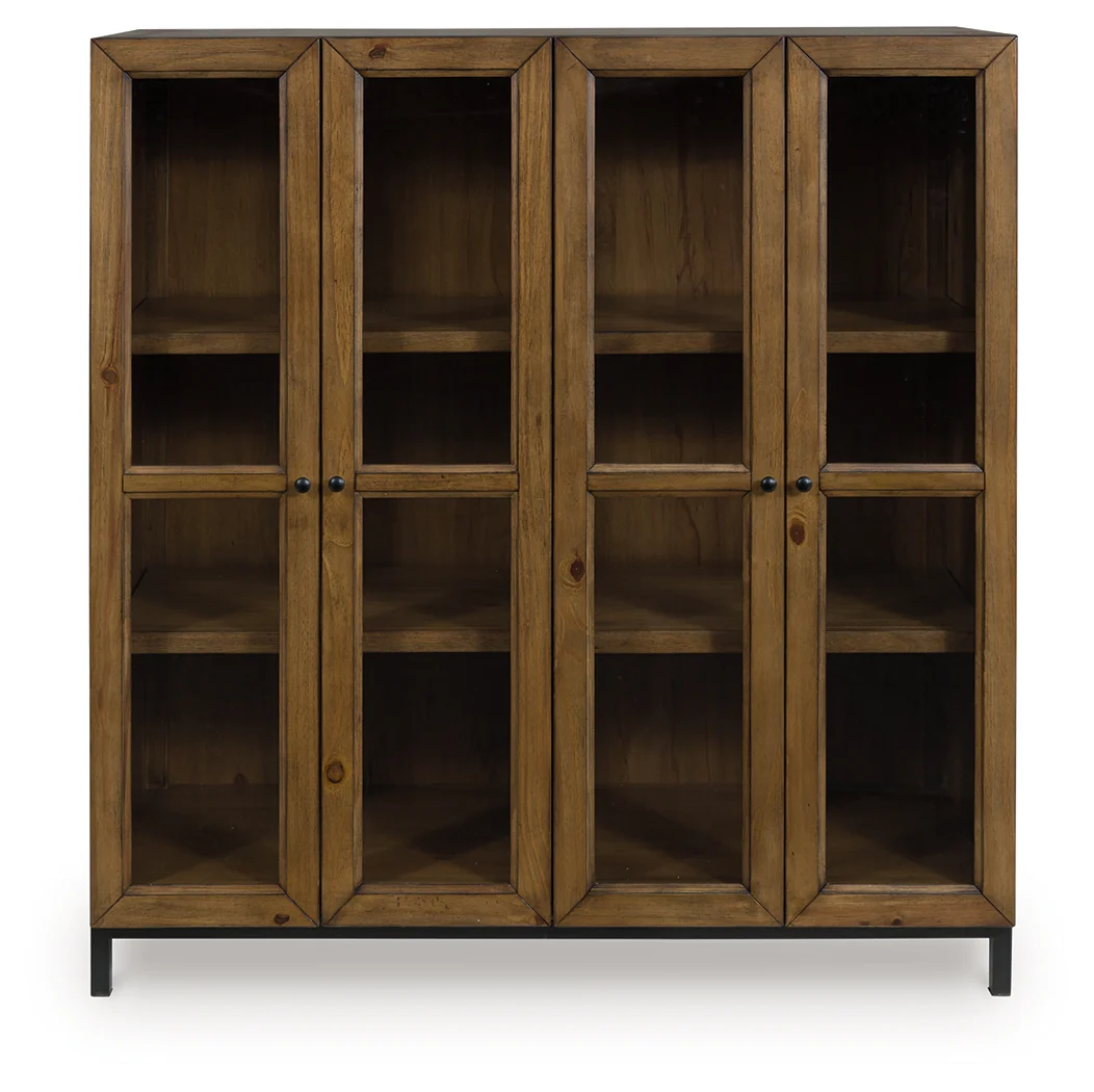 Wrenridge Gray Brown Accent Cabinet - Image 3