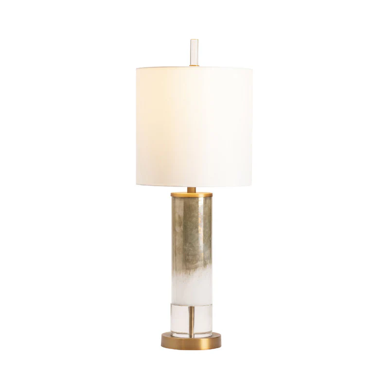 Wyatt Gold/White Table Lamp - Image 3
