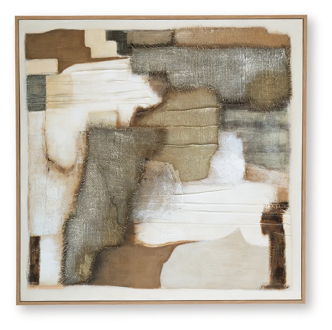 Wylander Tan/Brown/Gray Wall Art - Image 4