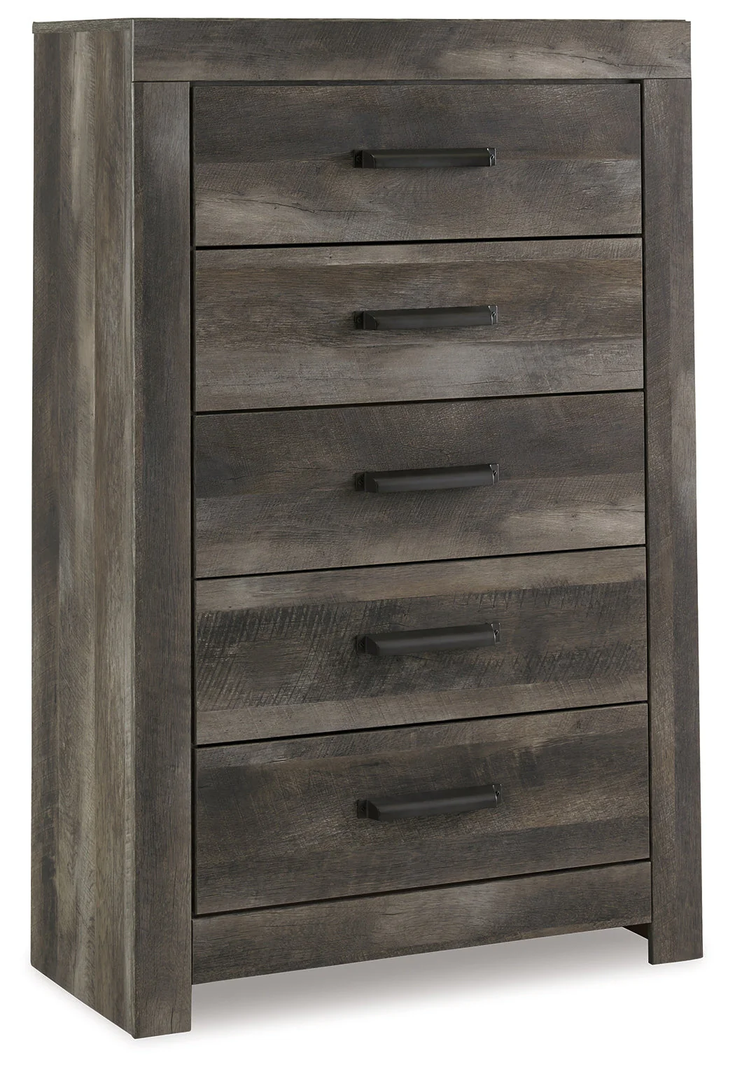 Wynnlow Gray King Crossbuck Panel Bedroom Set with Chest (Online Special Price) - Image 3