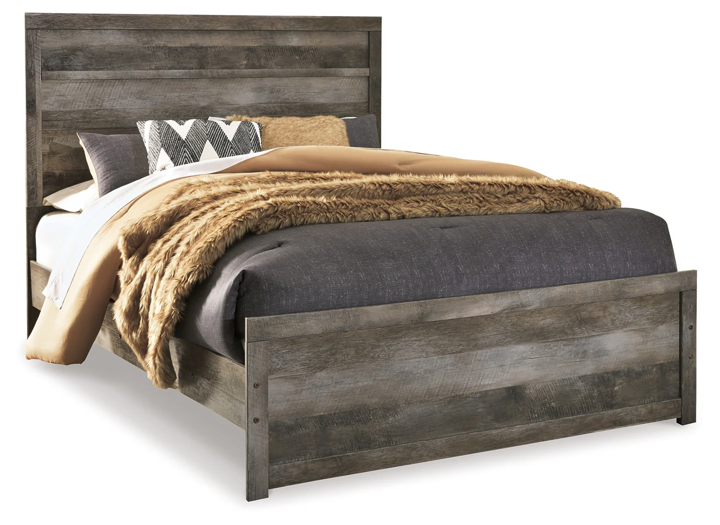 Wynnlow Gray Queen Panel Bed, Dresser and Mirror (Online Special Price) - Image 4