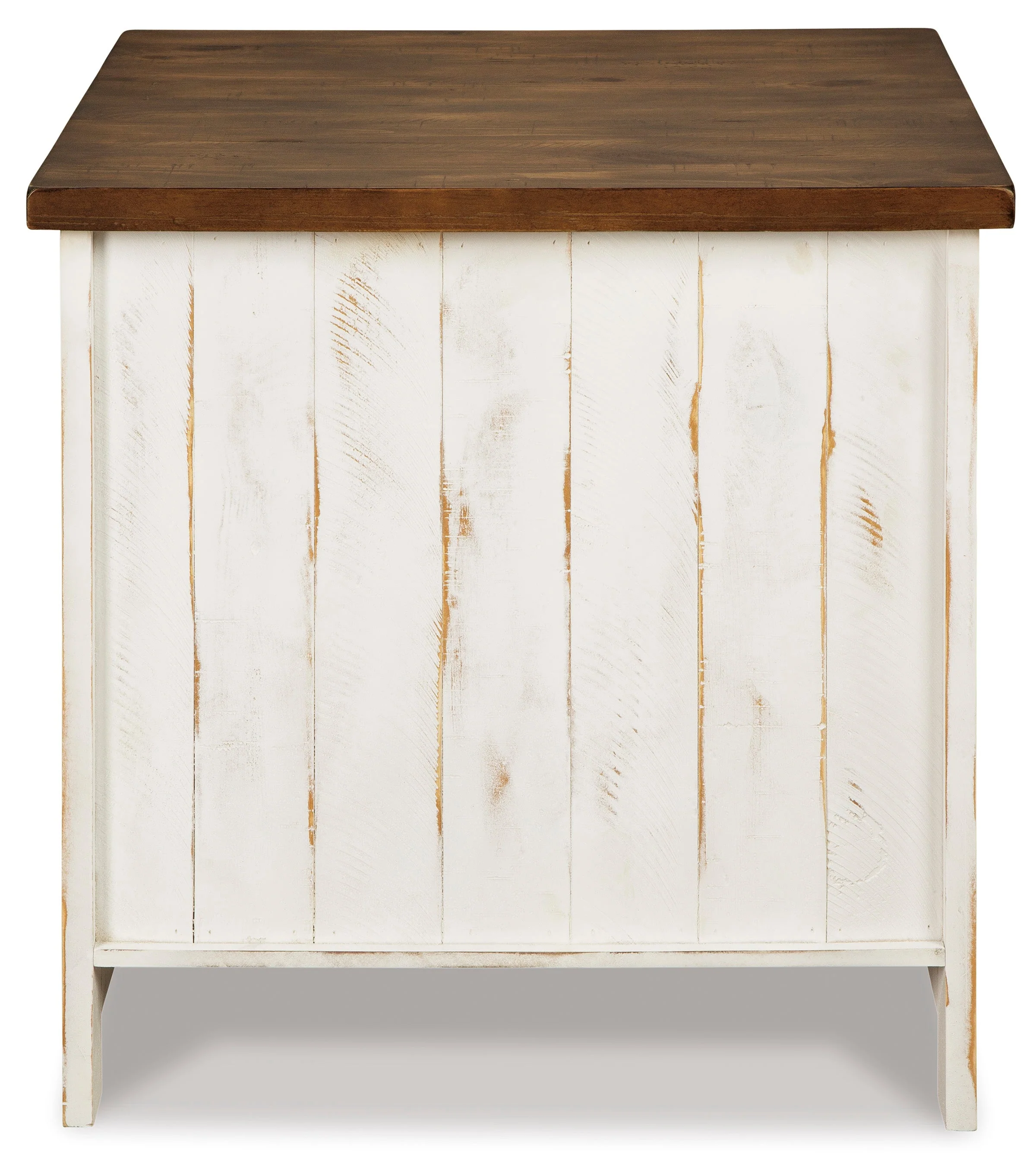 Wystfield White/Brown Rectangular End Table (Online Special Price) - Image 5