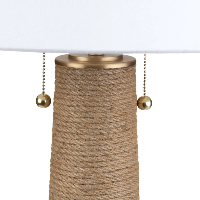 Xander Natural/White Floor Lamp - Image 5