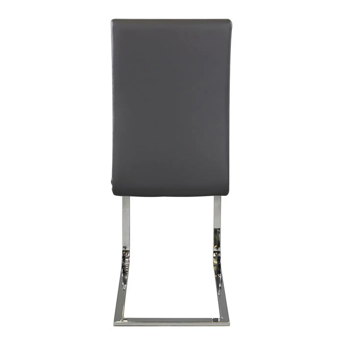 Yannis Chrome Metal/Gray Side Chair (Set of 2) - Image 10