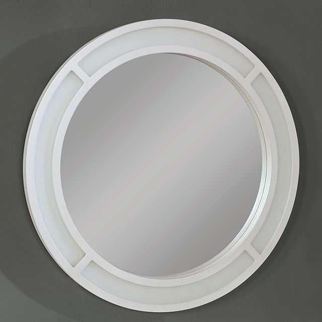 Yasmine Luminous White Vanity Set - Image 4