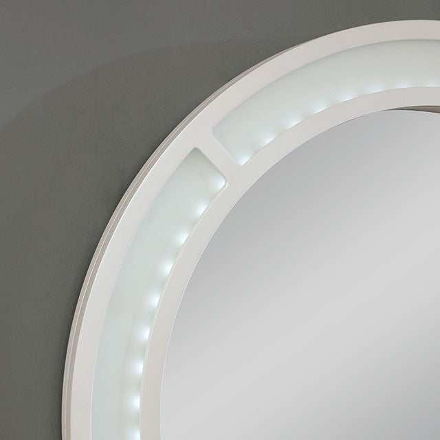 Yasmine Luminous White Vanity Set - Image 5