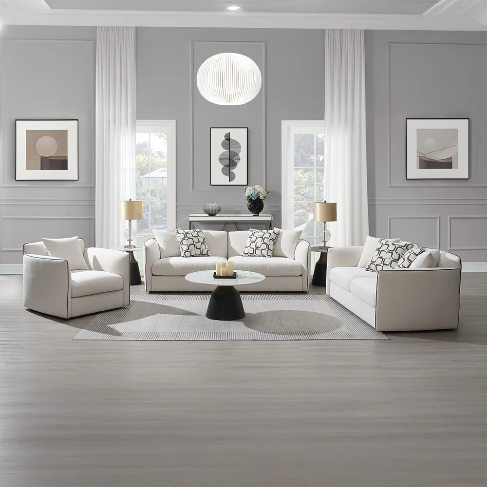 Yolanda Beige Sofa - Image 9