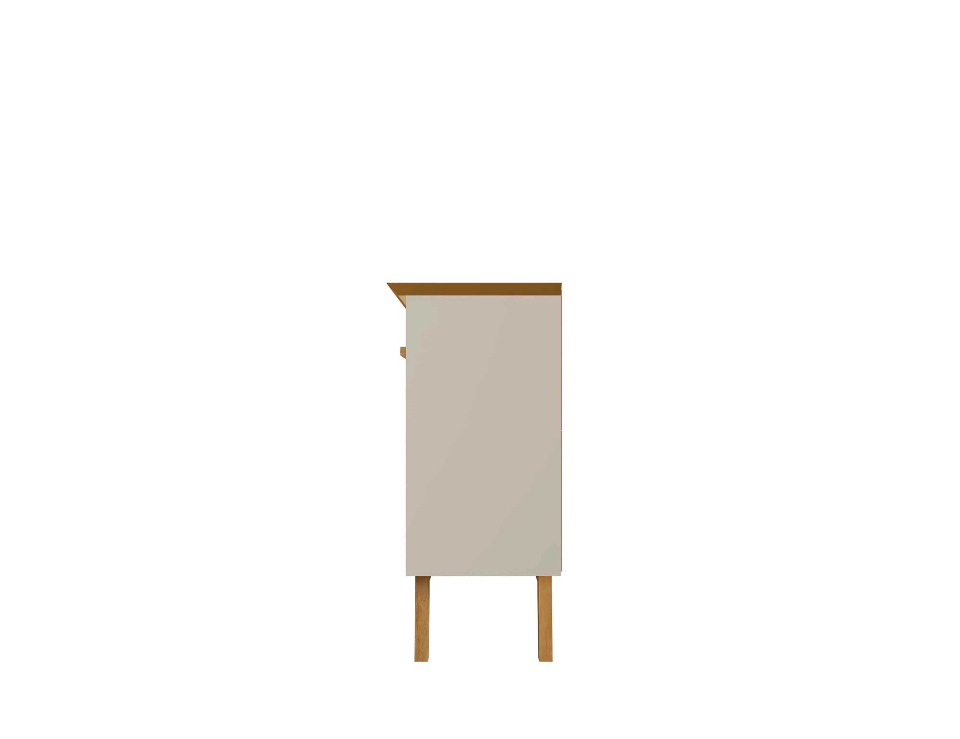 Yonkers 62.99 Sideboard in Off White and Cinnamon - Image 6