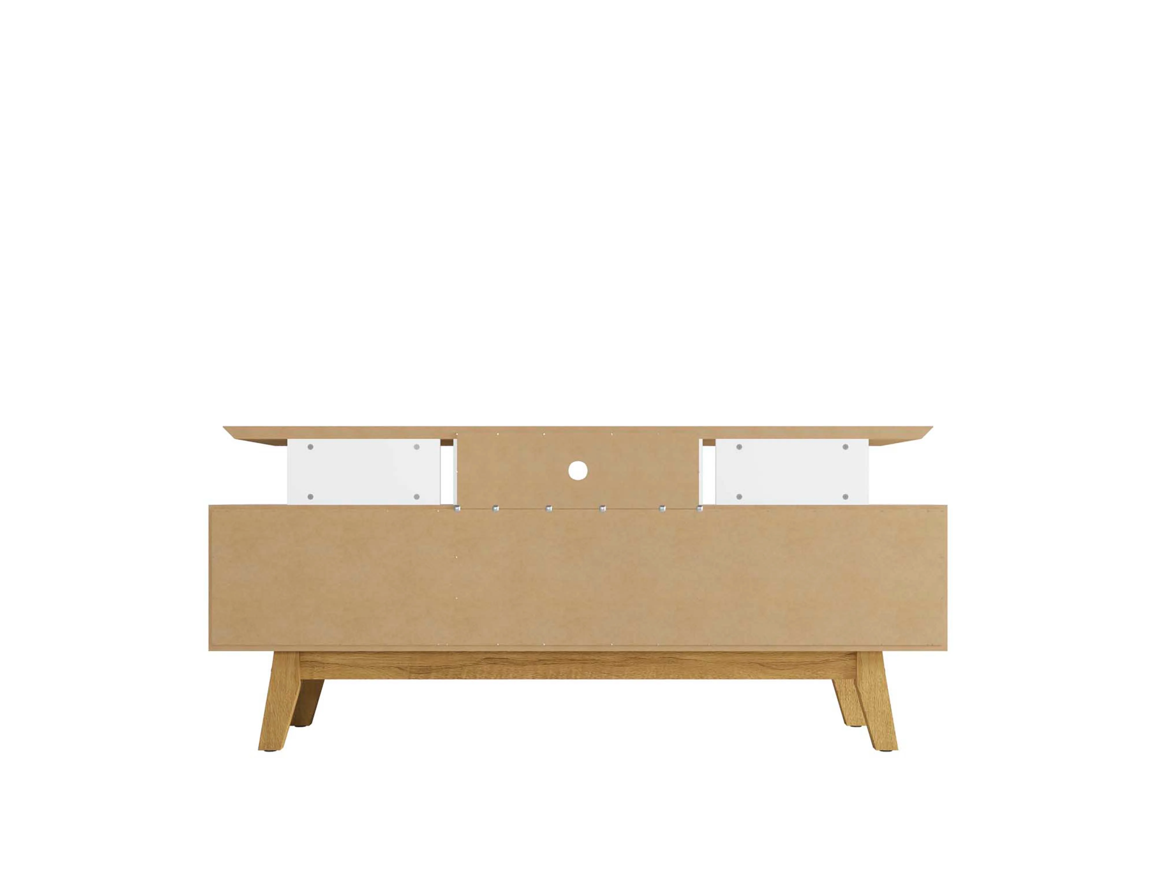 Yonkers 62.99 TV Stand in White - Image 8