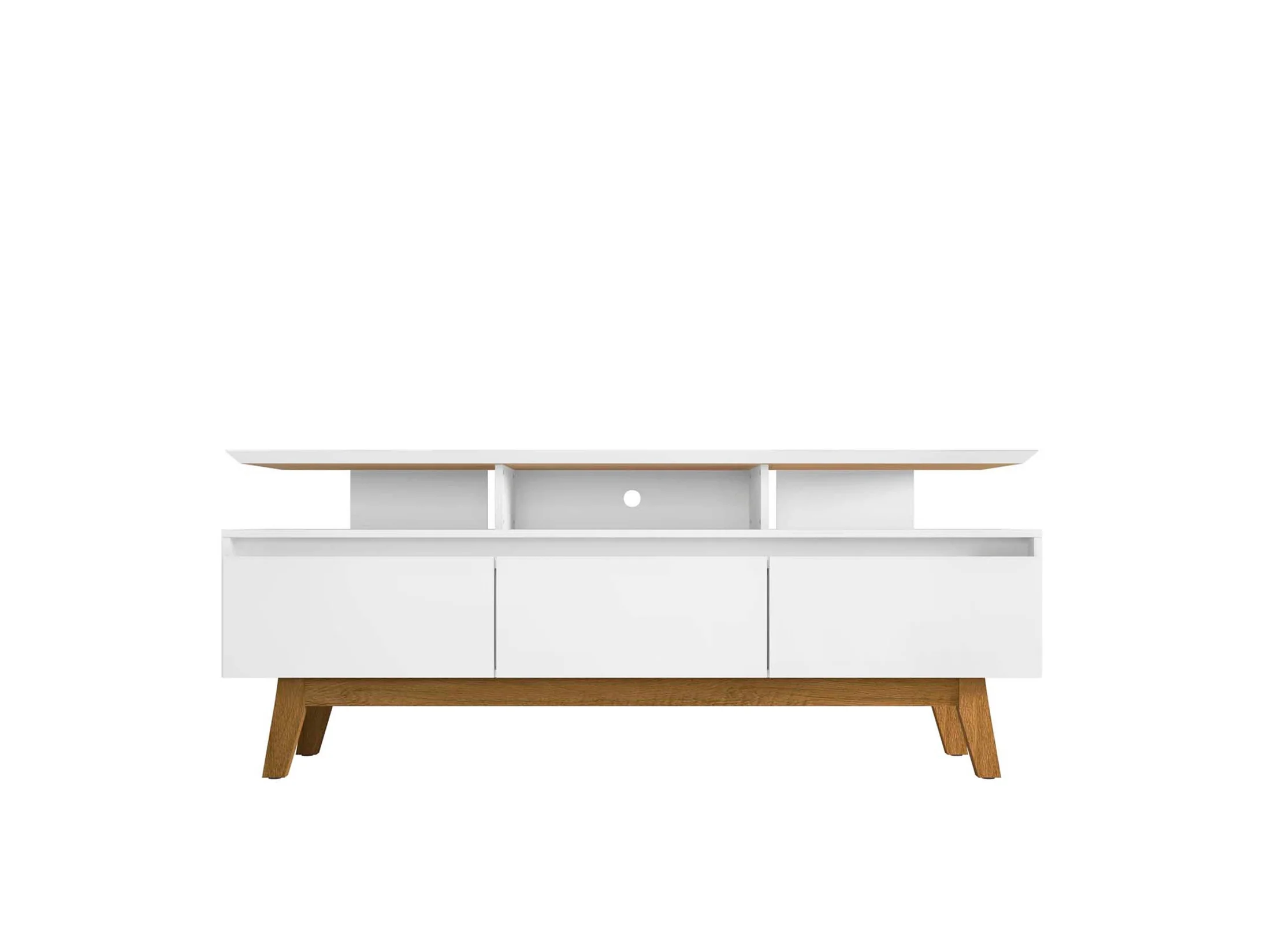 Yonkers 70.86 TV Stand in White