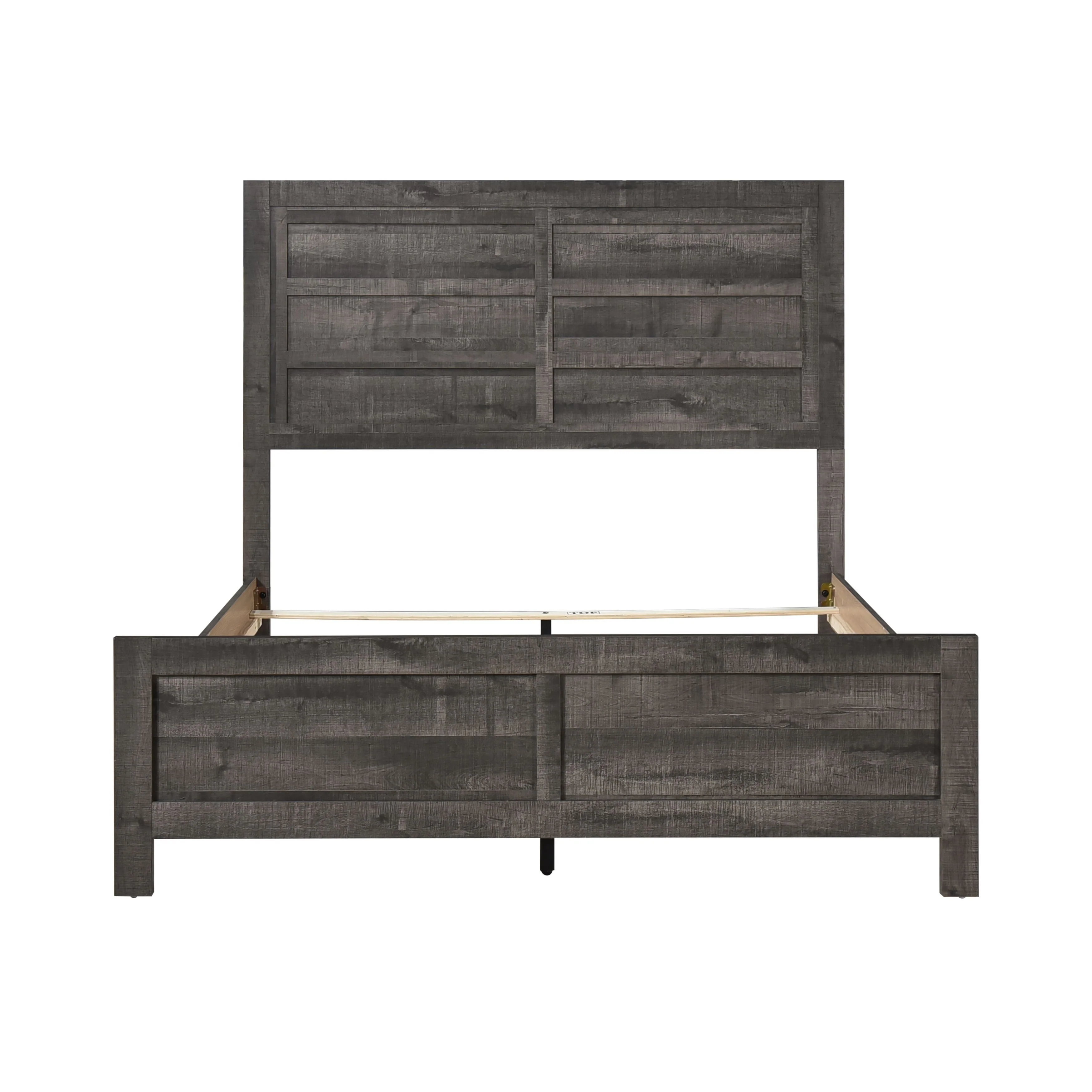 York Haven Rustic Grey Eastern King Bed in a Box - Image 2