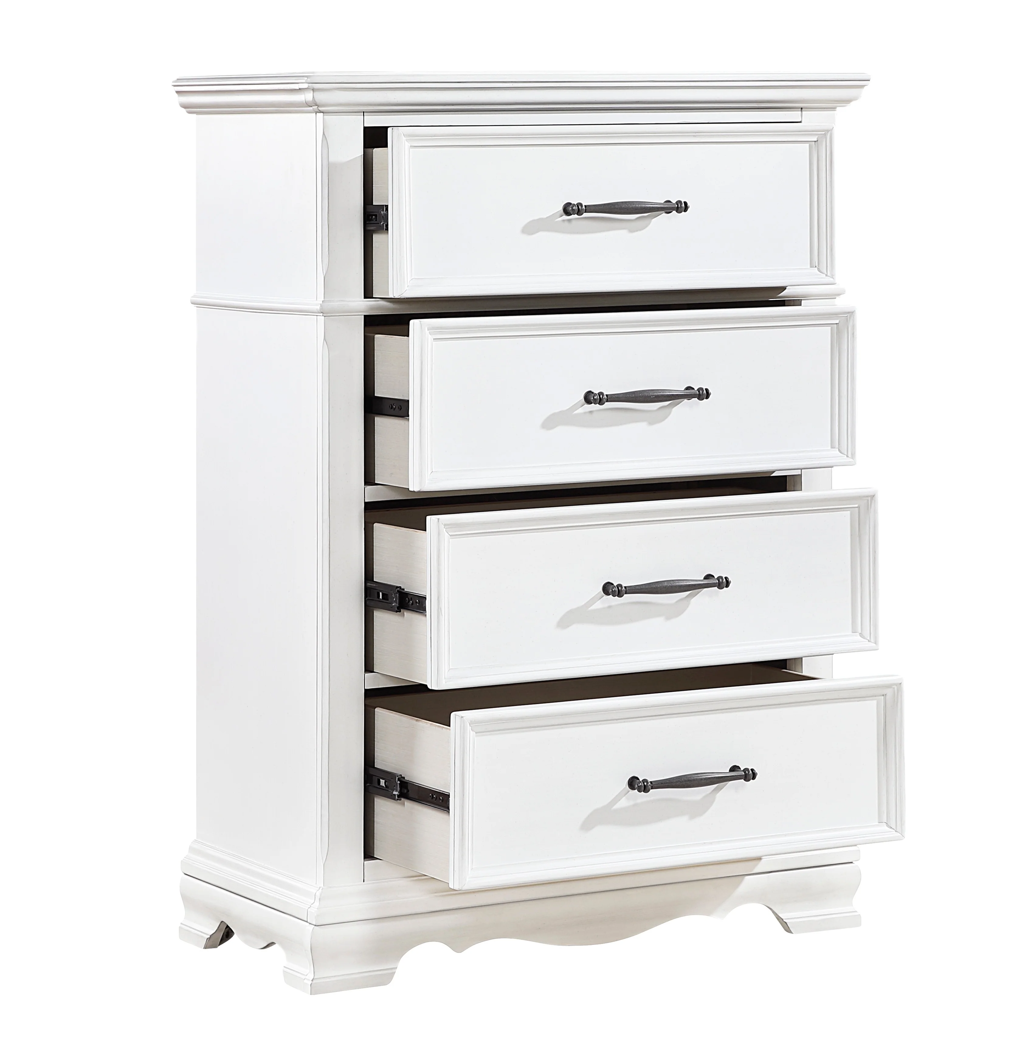 York White 5-Piece Queen Bedroom Set - Image 18