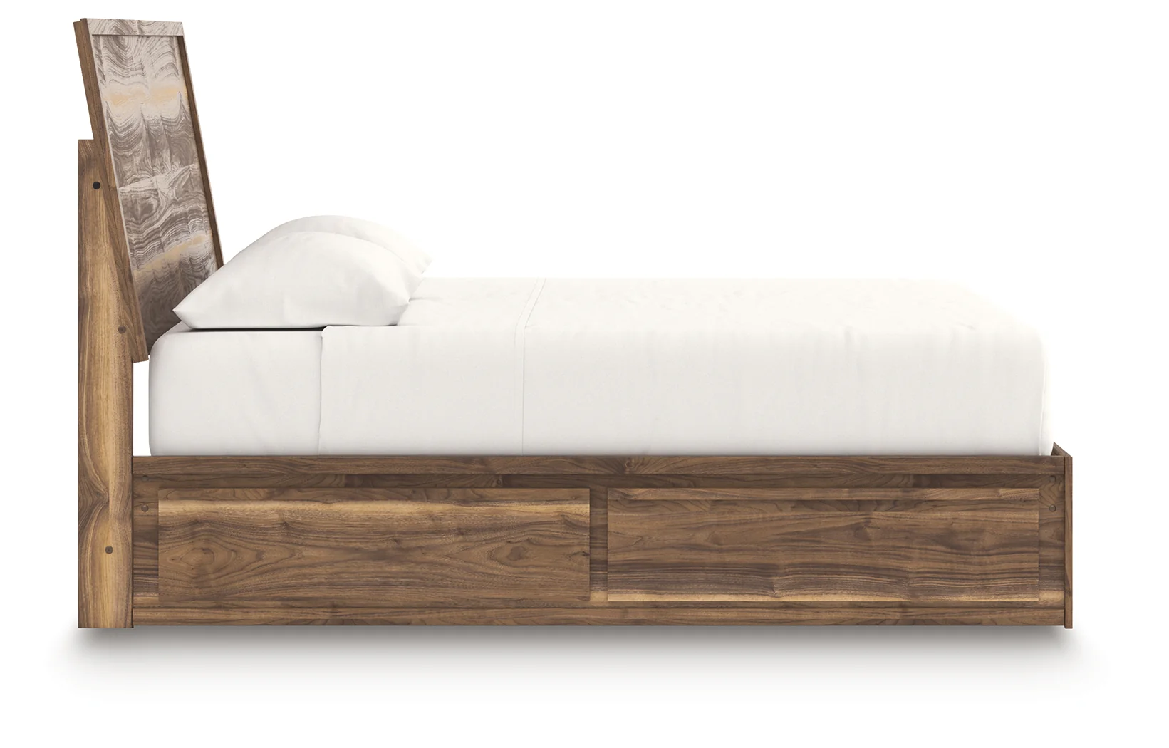 Zadilyn Brown King Panel Bed with Storage - Image 6
