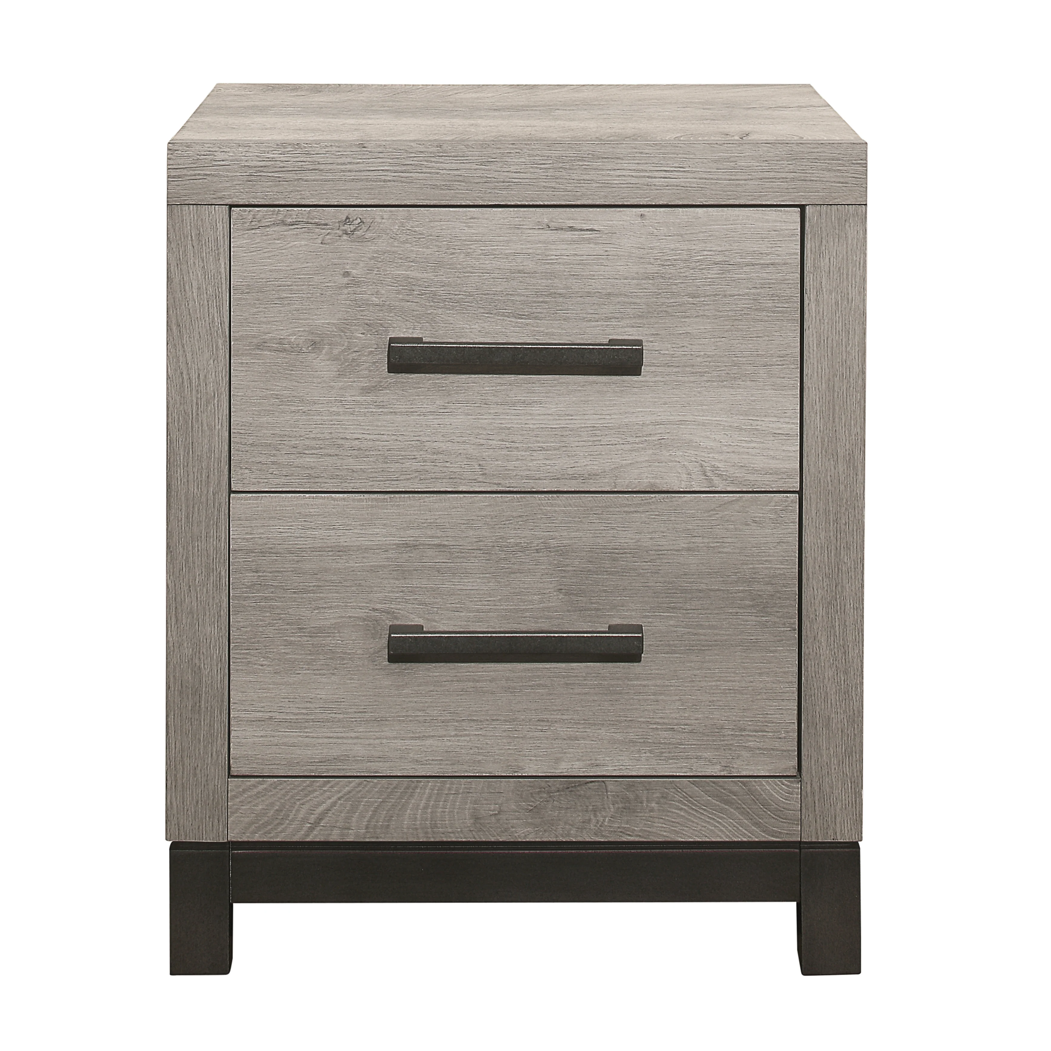 Zephyr Light Gray / Gray 4-piece Queen Bedroom Set - Image 4