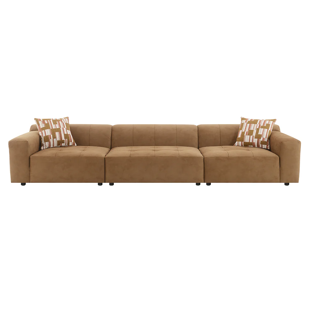 Zoey Chocolate Modular LAF Chair - Image 8