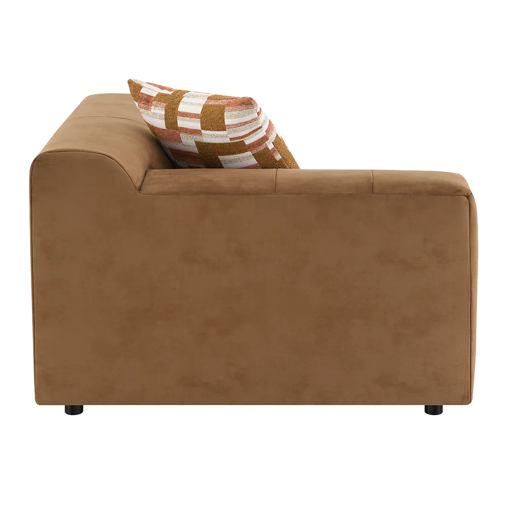 Zoey Chocolate Modular RAF Chair - Image 5