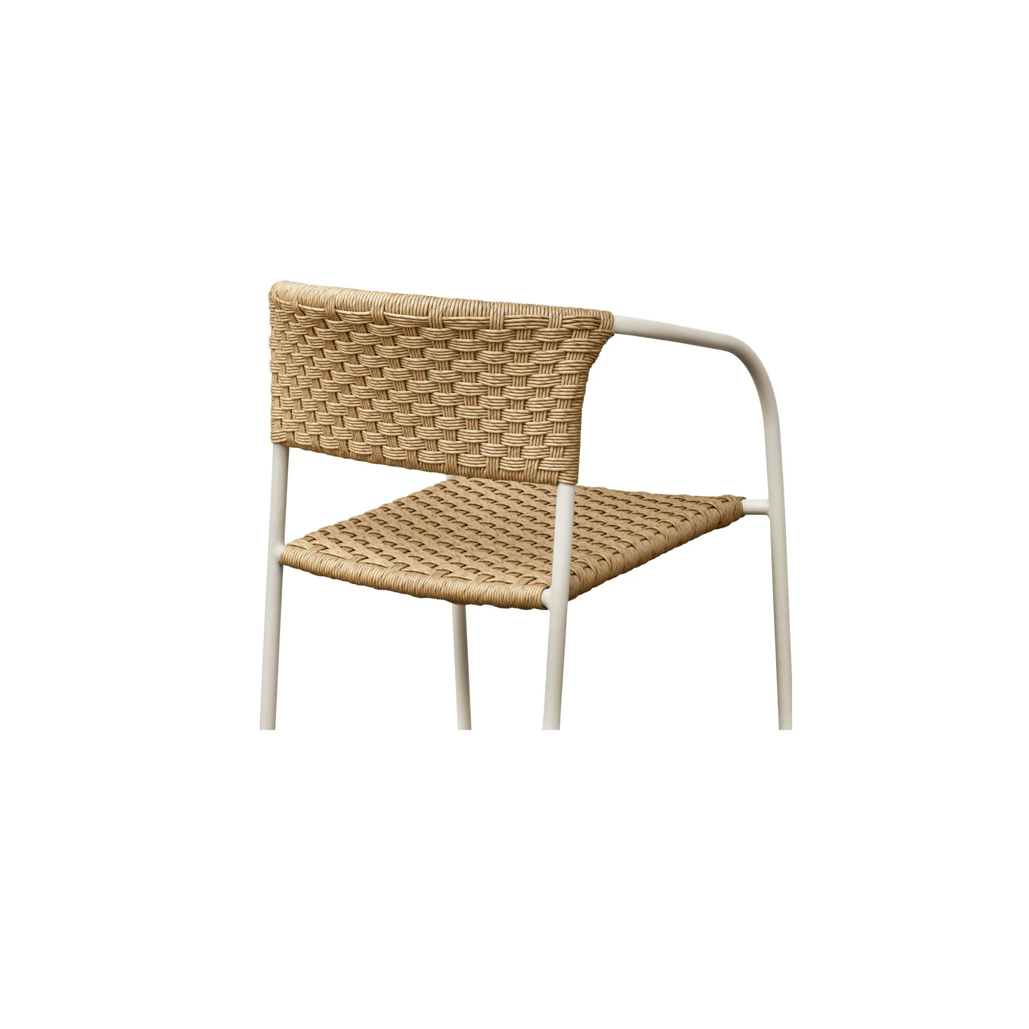 Zola Natural Outdoor Dining Chair (Set of 2) - Image 6
