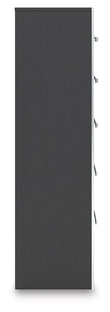 Zuraleus Black King Storage Bedroom Set with Dresser, Mirror, Chest and Nightstand (Online Special Price) - Image 13