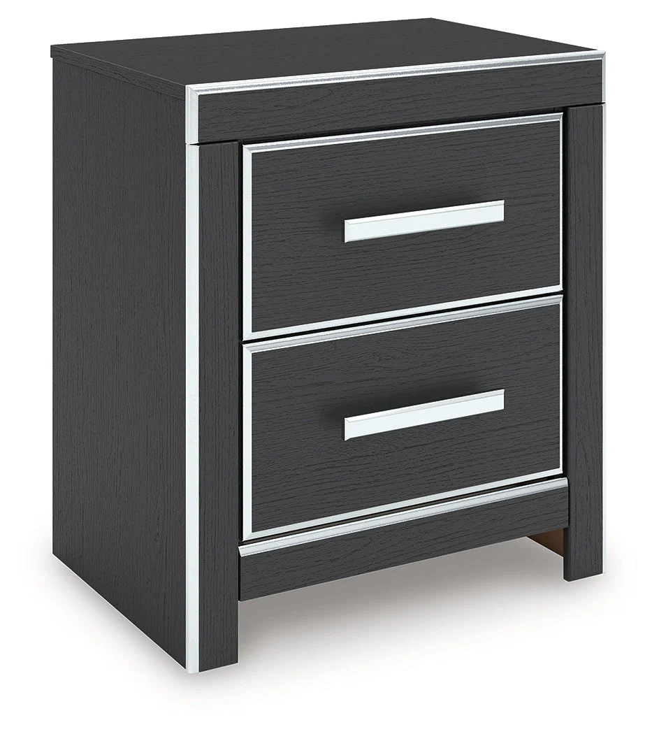 Zuraleus Black King Upholstered Bed, Dresser and Nightstand (Online Special Price) - Image 18