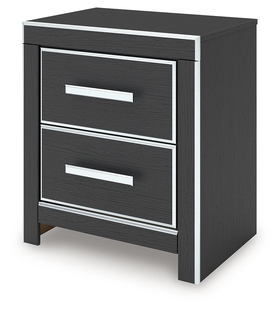 Zuraleus Black Queen Upholstered Bed, Dresser, Mirror and Nightstand (Online Special Price) - Image 21