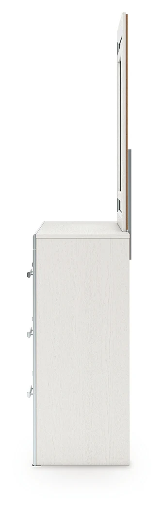 Zuraleus White Queen Storage Bedroom Set with Dresser, Mirror and Nightstand - Image 13