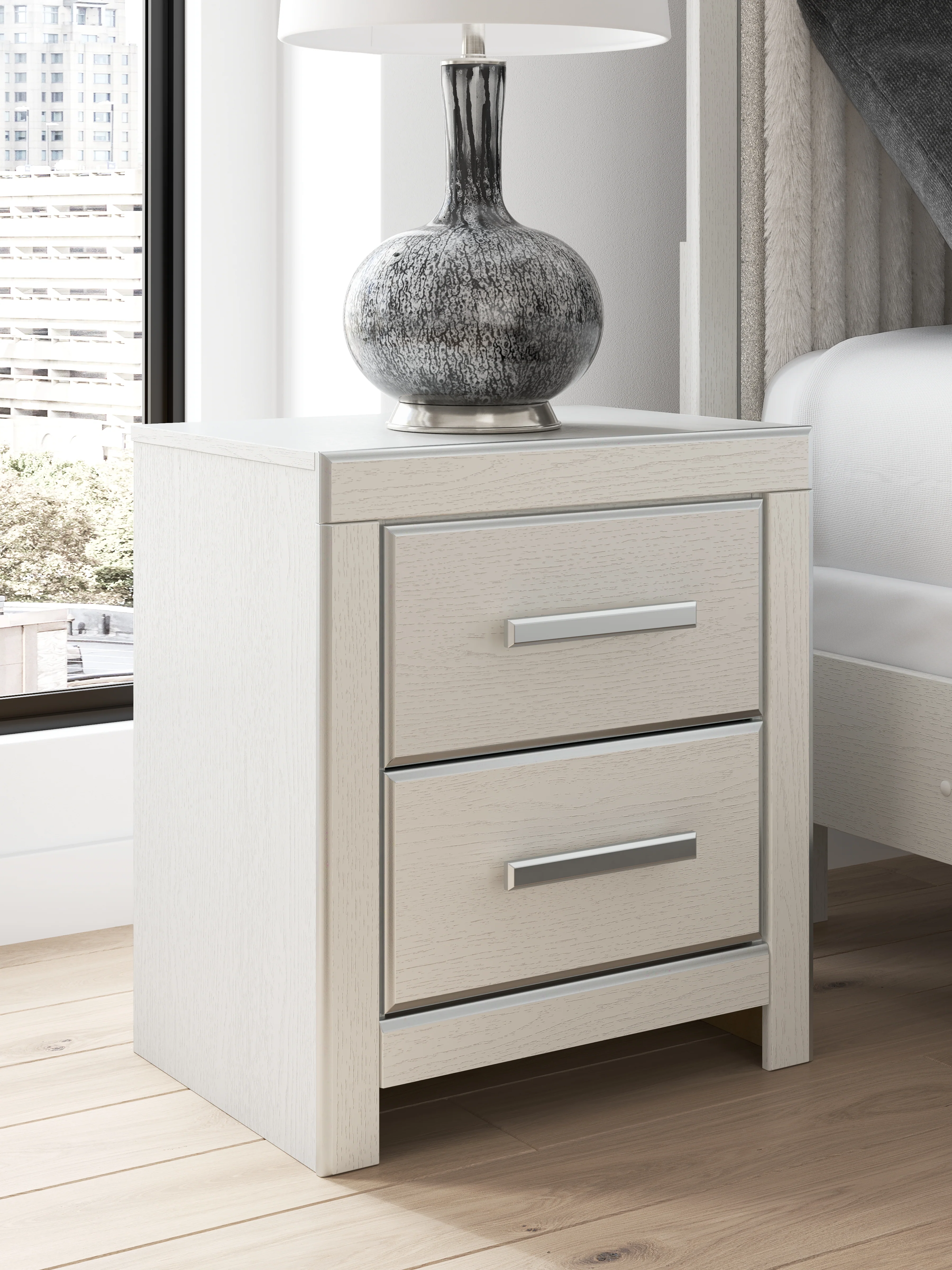 Zuraleus White Queen Storage Bedroom Set with Dresser, Mirror and Nightstand - Image 15