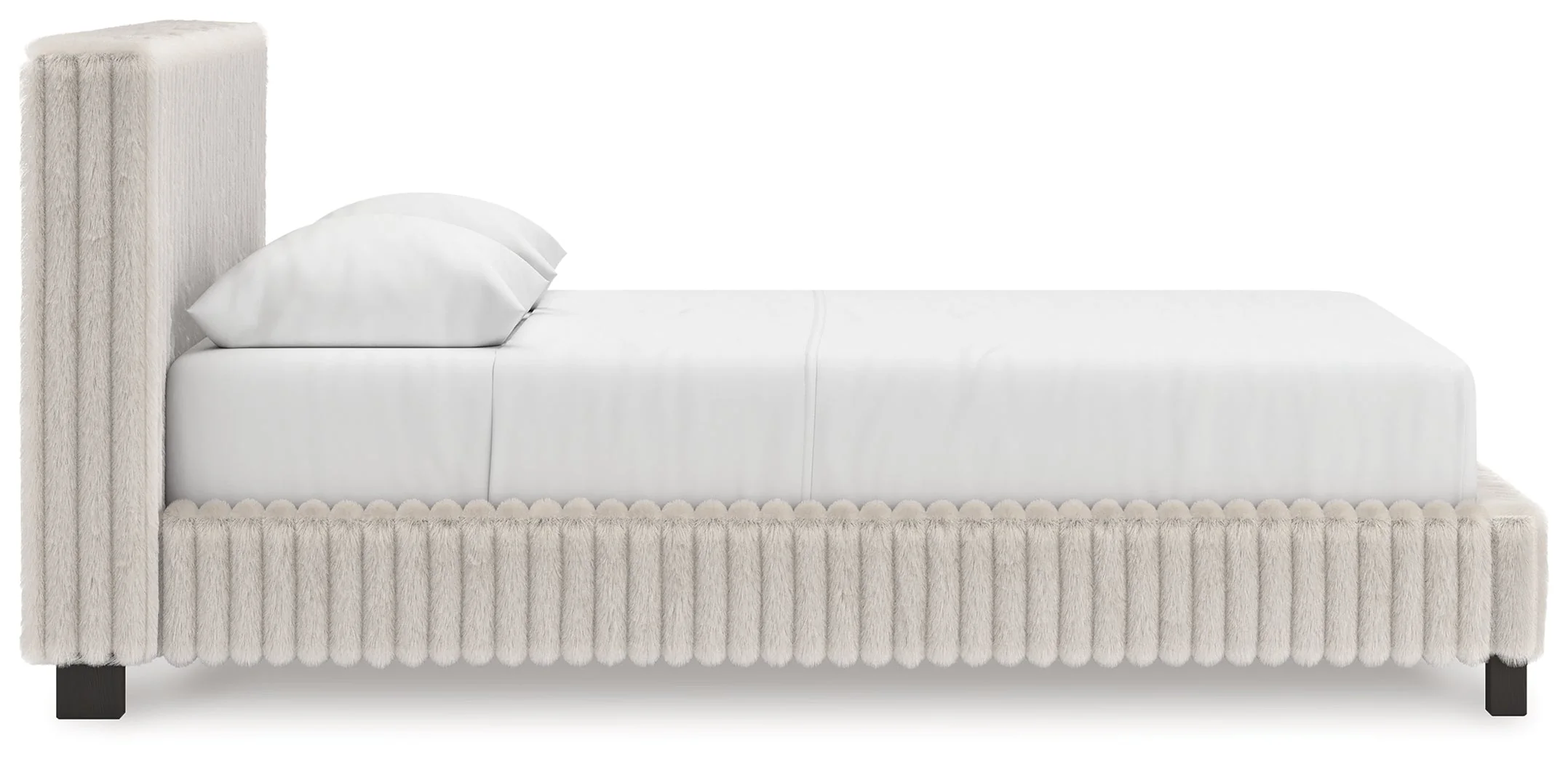 Zuraleus White Queen Upholstered Bed (Online Special Price) - Image 7
