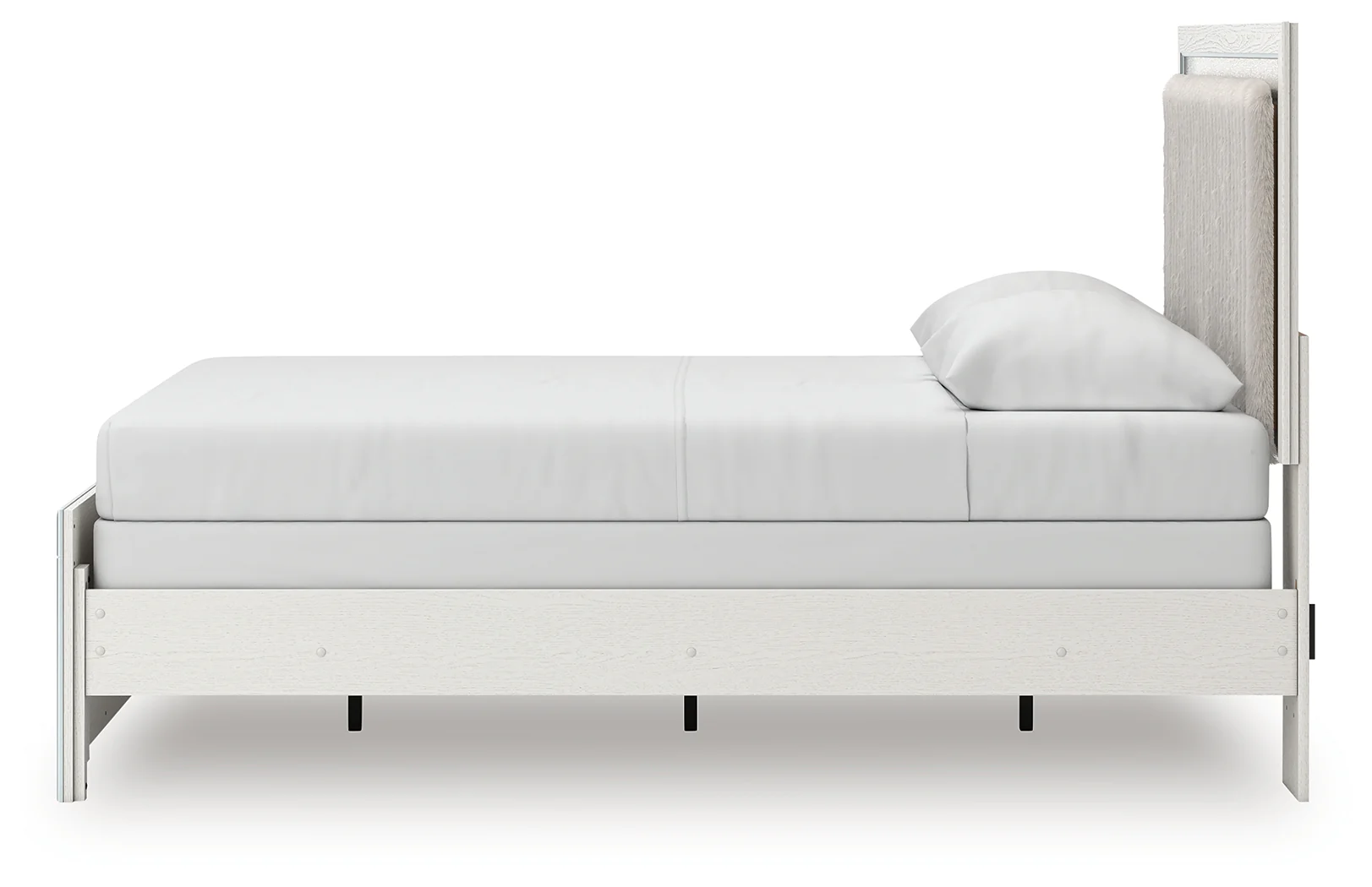Zuraleus White Queen Upholstered Panel Bed, Dresser, Mirror and Nightstand (Online Special Price) - Image 12
